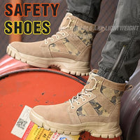 "Creed" Steel Toe Tactical Work Boot