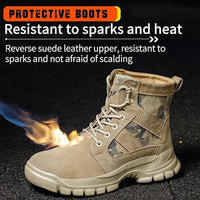 "Creed" Steel Toe Tactical Work Boot