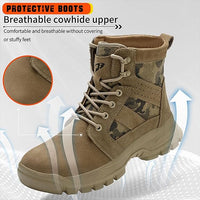 "Creed" Steel Toe Tactical Work Boot